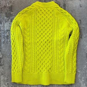 J. Crew Cable Sweater crew neck